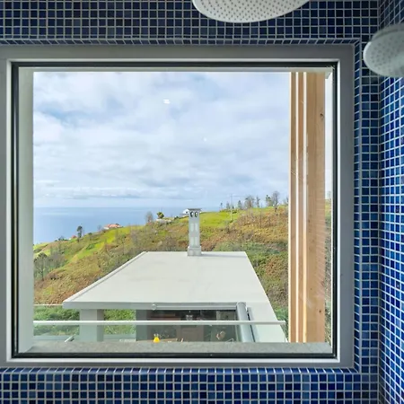 With Pool And Sea View - Da Ribeira Da Vaca 卡列塔