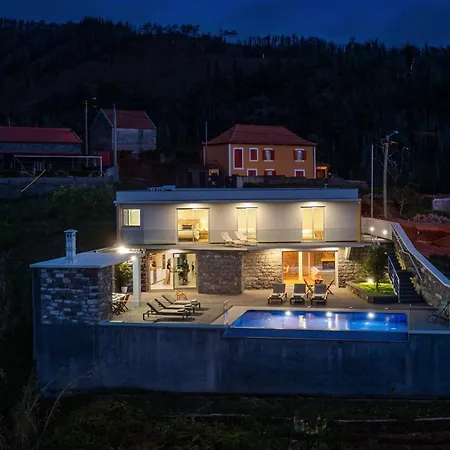 度假居 With Pool And Sea View - Da Ribeira Da Vaca 卡列塔