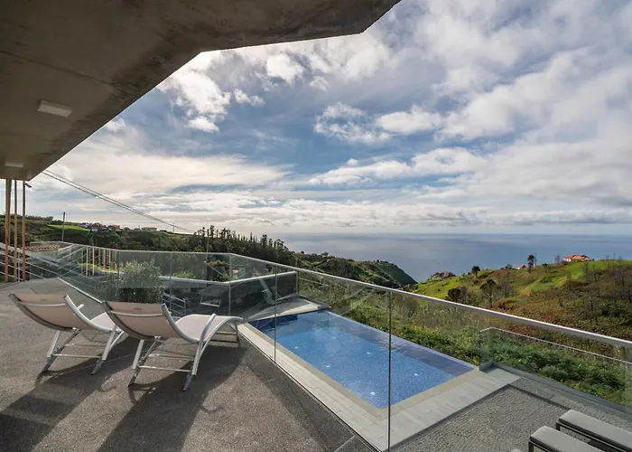 With Pool And Sea View - Da Ribeira Da Vaca 度假居