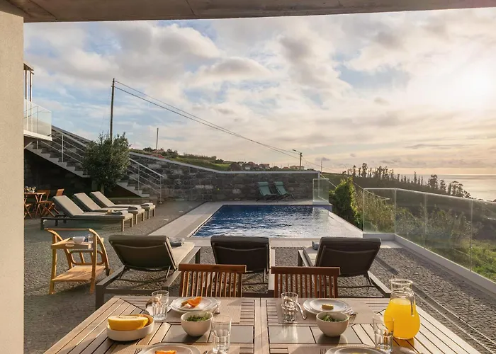 Prázdninový dům With Pool And Sea View - Da Ribeira Da Vaca *